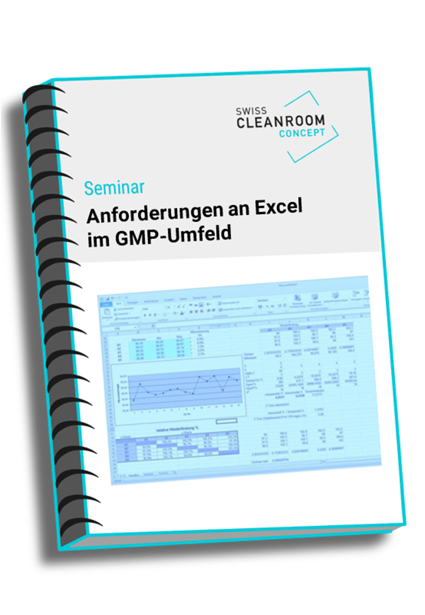 Seminarprogramm Anforderungen an Excel im GMP-Umfeld